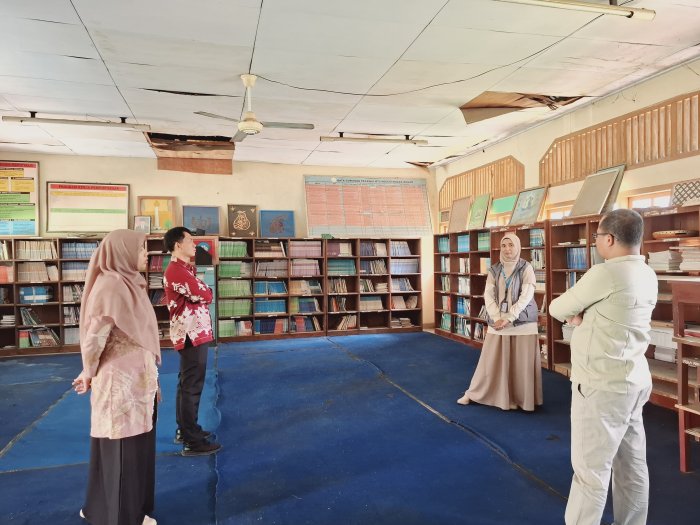 Tingkatkan Budaya Baca, Perpustakaan MTsN 2 Bungo Terima Kunjungan Relawan Literasi Masyarakat (Relima)