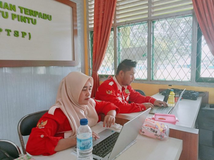 Operator MTsN 5 Tebo Ikuti Rapat Nilai Kerja Anggaran (NKA) Secara Daring