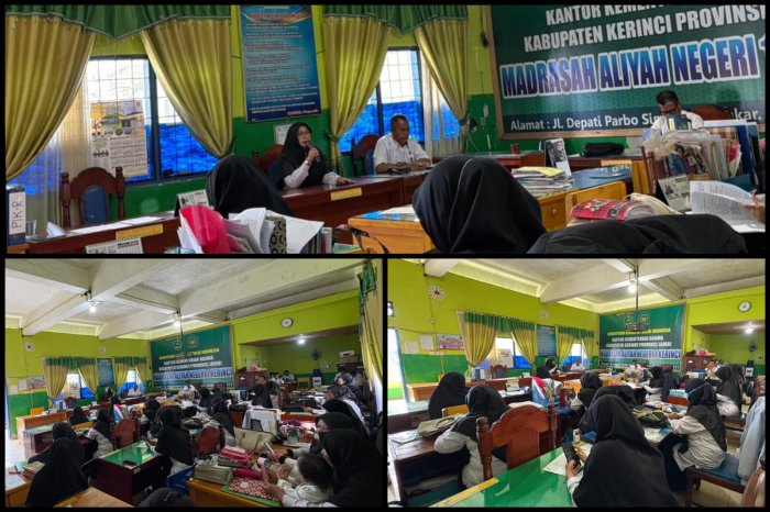 Rapat Jelang PBM, Guru MAN 1 Kerinci Siapkan Strategi Pembelajaran Rapat Jelang PBM, Guru MAN 1 Kerinci Siapkan Strategi Pembelajaran