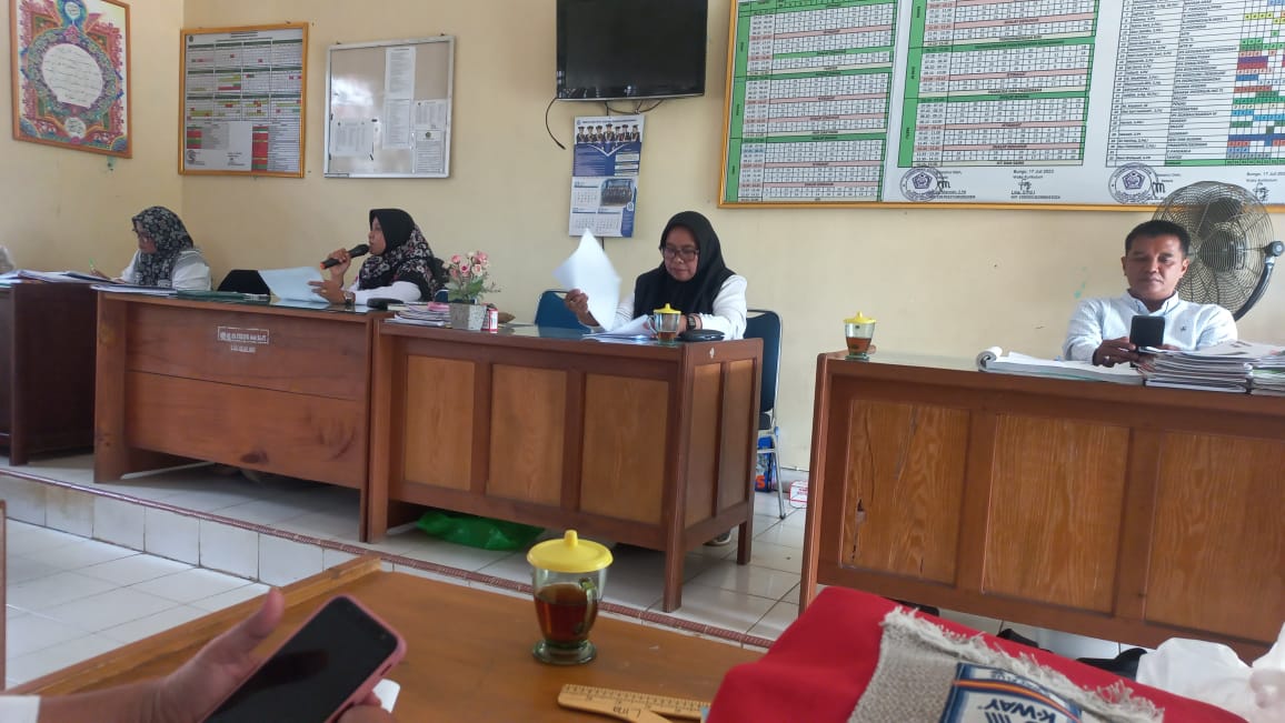 MAN 2 Bungo Laksanakan Rapat Pembagian Tugas Semester Genap Tahun Ajaran 2024/2025 MAN 2 Bungo Laksanakan Rapat Pembagian Tugas Semester Genap Tahun Ajaran 2024/2025