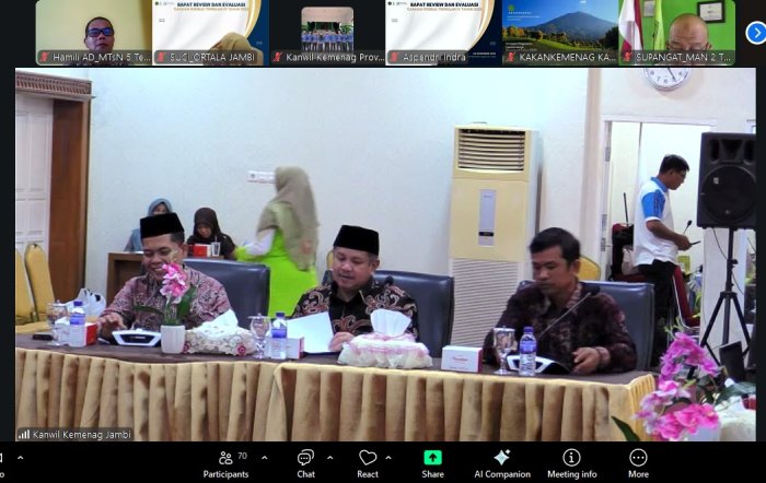 Kepala MTsN 5 Tebo dan Pengadministrasi Keuangan Ikuti Zoom Meeting Evaluasi Capaian Kinerja Triwulan IV Tahun 2025 Kepala MTsN 5 Tebo dan Pengadministrasi Keuangan Ikuti Zoom Meeting Evaluasi Capaian Kinerja Triwulan IV Tahun 2025