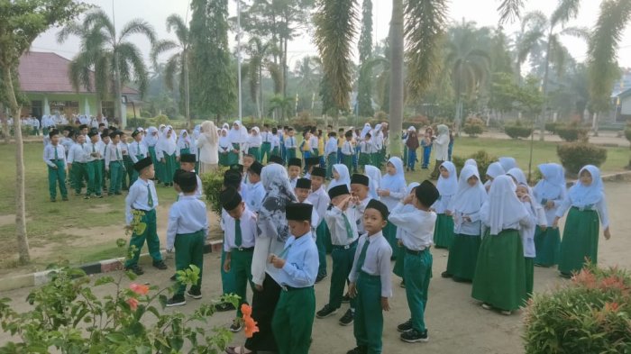 Min 3 Tebo Gelar Pembiasaan, Ajar Siswa Siswi Hafal Dan Laksanakan Bacaan Wudhu Benar