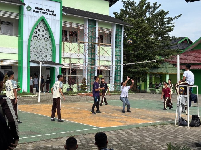 Pertandingan Voli di Clasmeet MAN 2 Kota Jambi Hadirkan Adu Strategi dan Teknik Tinggi Pertandingan Voli di Clasmeet MAN 2 Kota Jambi Hadirkan Adu Strategi dan Teknik Tinggi