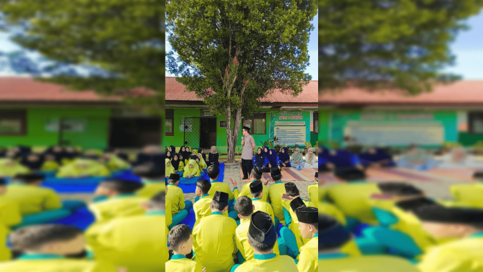 Waka Kurikulum MTsN 2 Bungo Tekankan Disiplin Siswa Waka Kurikulum MTsN 2 Bungo Tekankan Disiplin Siswa