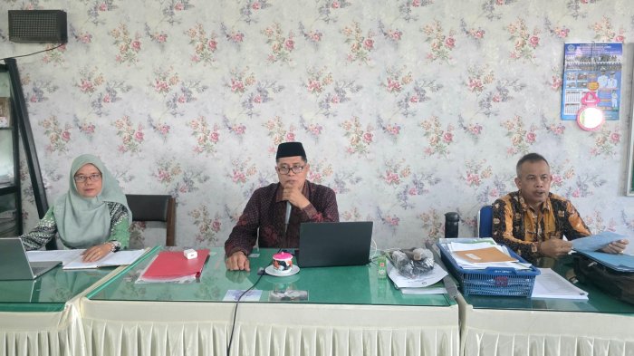 Matangkan Langkah Menuju Semester Ganjil 2026/2027, MTsN 3 Kota Jambi Gelar Rapat Strategis Pembagian Jam Mengajar