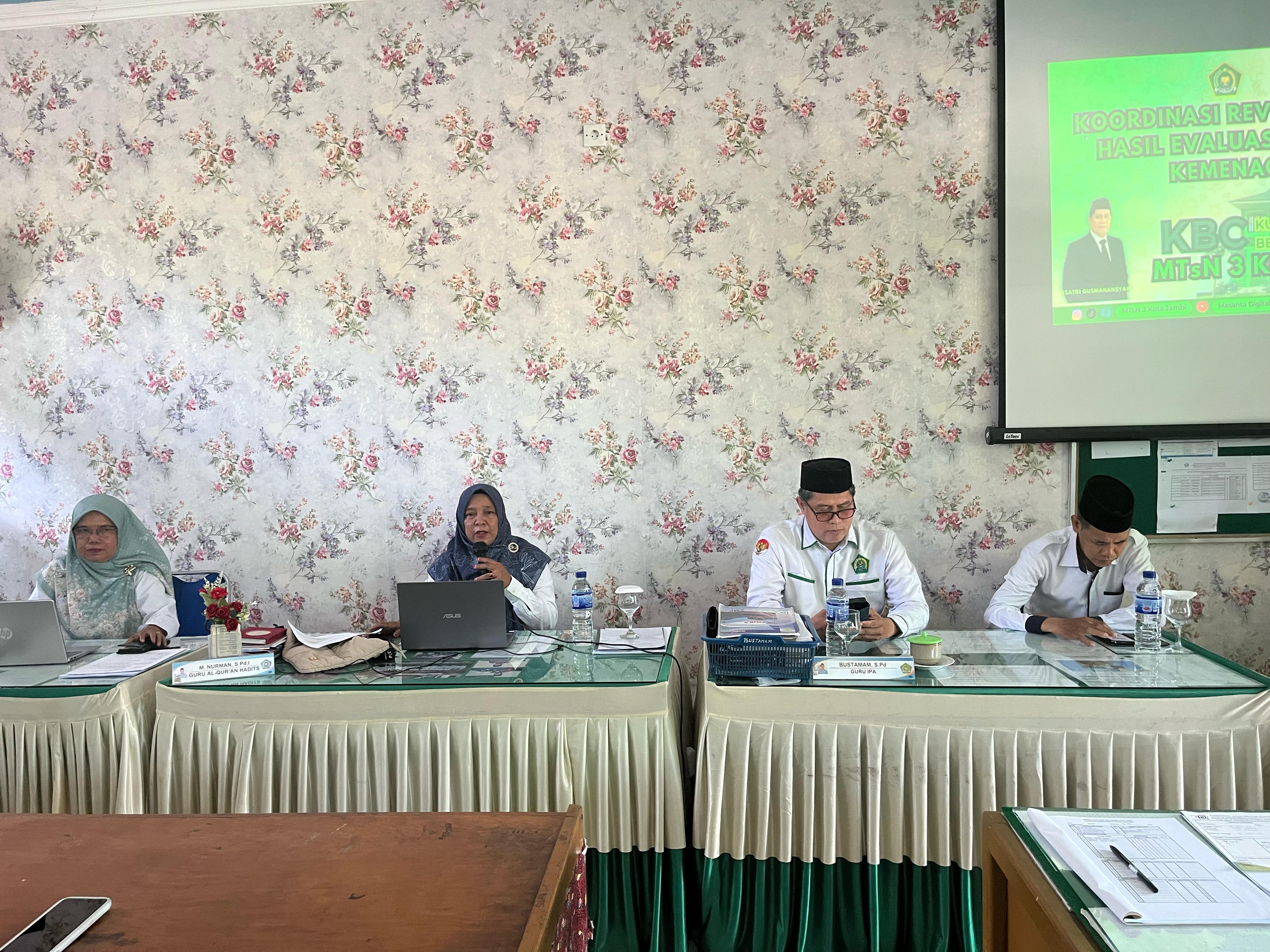 Kabar Gembira! MTs N 3 Kota Jambi Jadi Pilot Project Kurikulum Berbasis Cinta dari Kementerian Agama RI