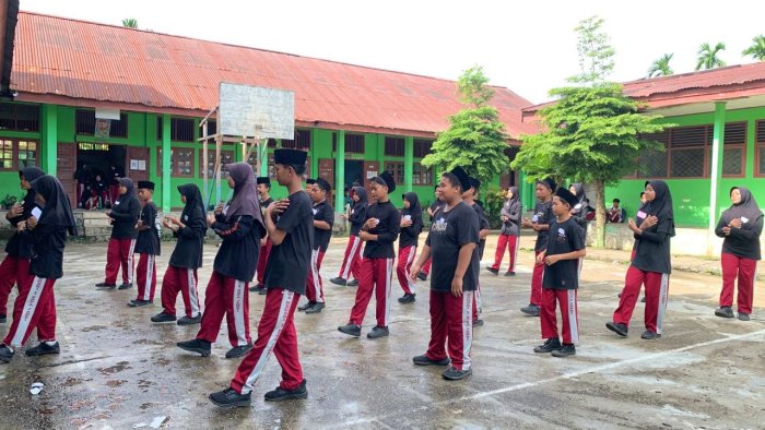 Gelar Karya Senam Kreasi, Wujud Cinta Diri dan Cinta Bersama di MTsN 1 Kota Jambi