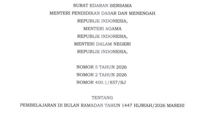 MIN 4 Tebo Siapkan Program Khusus Tindaklanjuti SEB Tiga Menteri tentang Pembelajaran di Bulan Ramadan 1447 H/2026 M