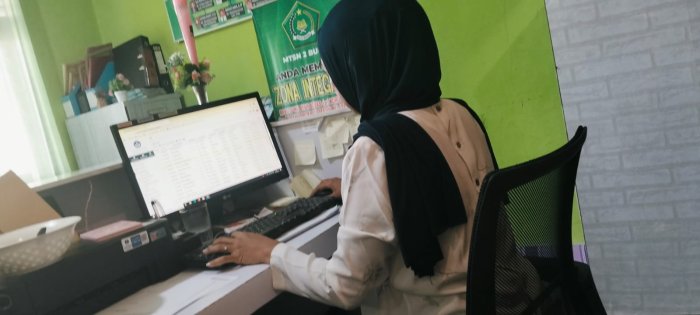 Persiapan Matang, Proktor TKA Ikuti Simulasi di MTsN 2 Bungo