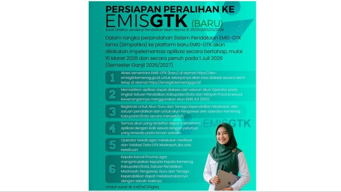 Transformasi Data Digital: MTsN 1 Batang Hari Bersiap Migrasi dari Emis-GTK Lama (Simpatika) ke Platform Emis-GTK Baru Transformasi Data Digital: MTsN 1 Batang Hari Bersiap Migrasi dari Emis-GTK Lama (Simpatika) ke Platform Emis-GTK Baru