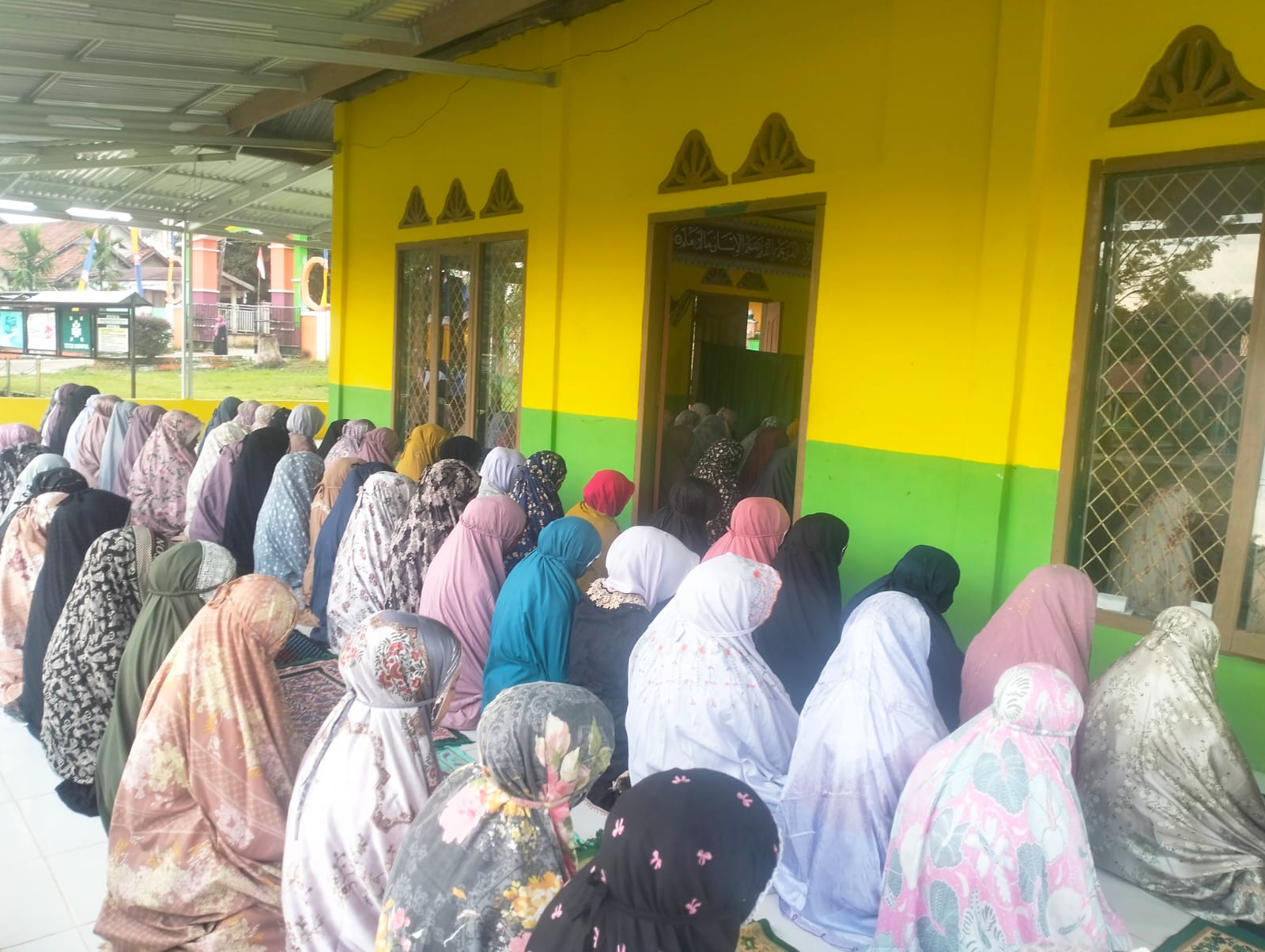 Bentuk Karakter Disiplin, Siswa MAN 2 Tebo Adakan Dhuha Bersama