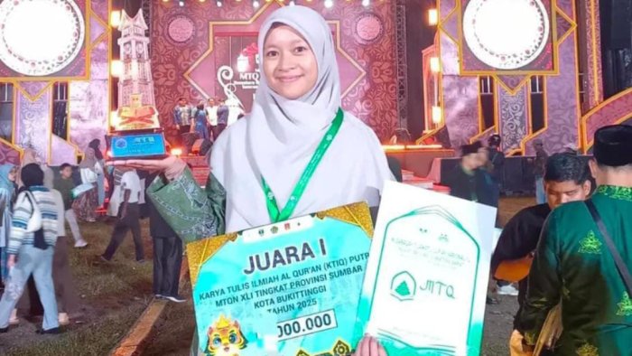 Wow, Alumni MAN 1 Kerinci Raih Juara 1 KTIQ MTQ Provinsi Sumatera Barat 2025 Wow, Alumni MAN 1 Kerinci Raih Juara 1 KTIQ MTQ Provinsi Sumatera Barat 2025