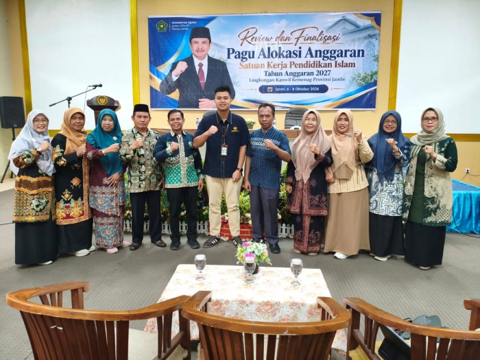 Kepala MAN 2 Bungo Ikuti Review dan Finalisasi Pagu Anggaran Pendidikan Islam Tahun 2027 di Kanwil Kemenag Jambi Kepala MAN 2 Bungo Ikuti Review dan Finalisasi Pagu Anggaran Pendidikan Islam Tahun 2027 di Kanwil Kemenag Jambi