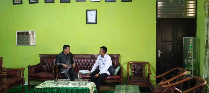 MTsN 2 Bungo Terima Kunjungan Pengurus PKH dari Dinas Sosial Kabupaten Bungo
