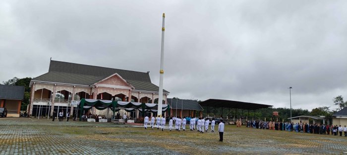MTsN 2 Bungo Ikuti Upacara HAB ke-80 Kemenag MTsN 2 Bungo Ikuti Upacara HAB ke-80 Kemenag