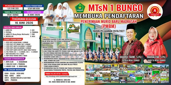 Siap Sambut Generasi Unggul, MTsN 1 Bungo Gelar Tes Kompetensi Akademik Calon Murid Baru 2026 Siap Sambut Generasi Unggul, MTsN 1 Bungo Gelar Tes Kompetensi Akademik Calon Murid Baru 2026