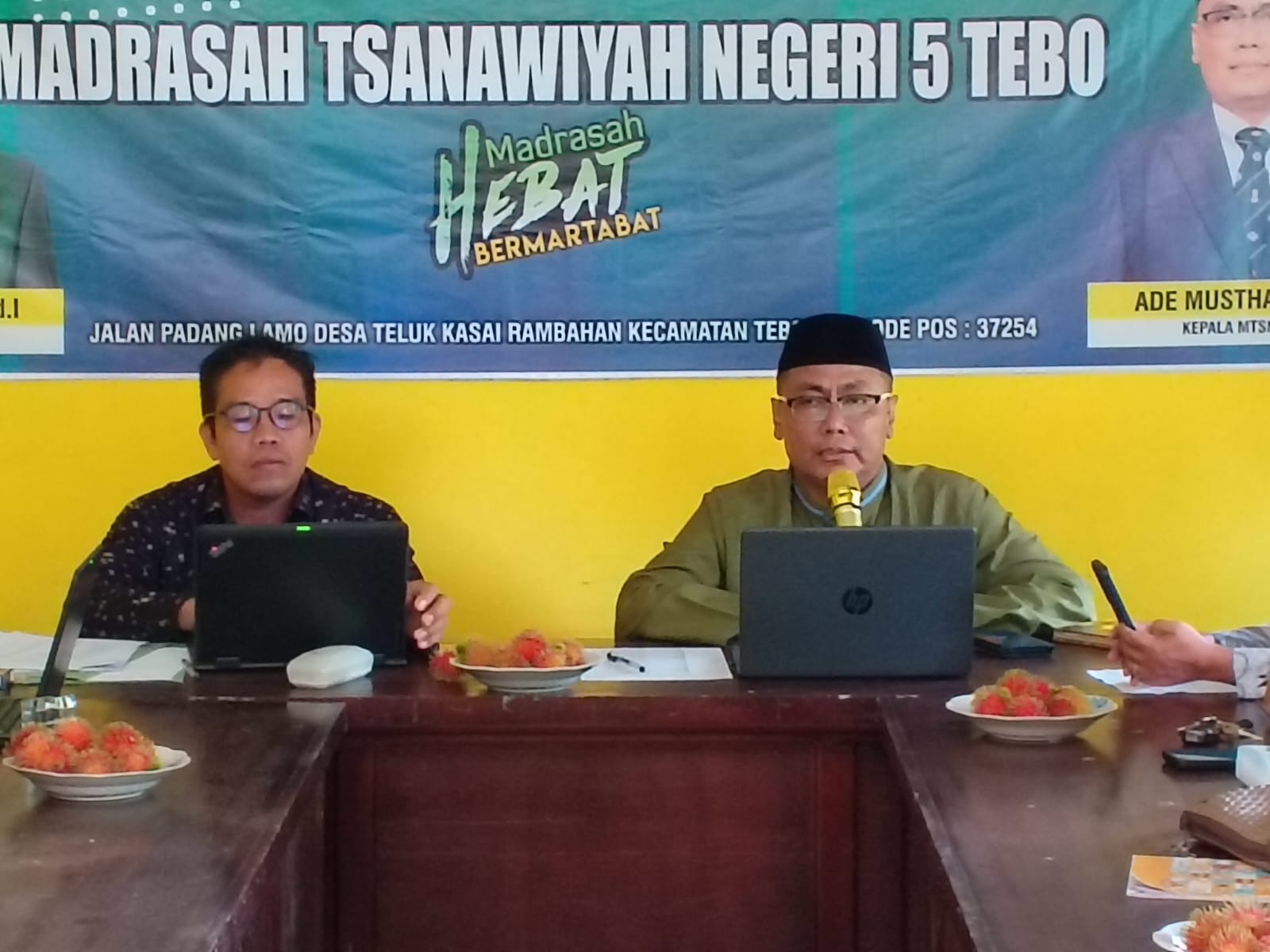 RAPAT PEMBAGIAN TUGAS SEMESTER GENAP TP. 2024/2025 MTsN 5 TEBO