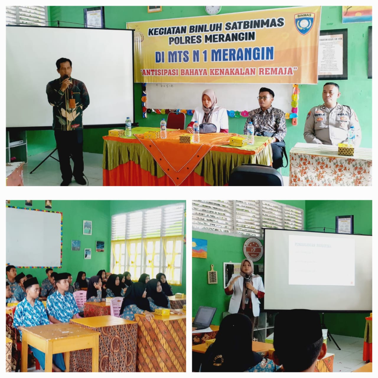 Sosialisasi yang diadakan oleh polres, puskesmas bangko dan dinsos Sosialisasi yang diadakan oleh polres, puskesmas bangko dan dinsos