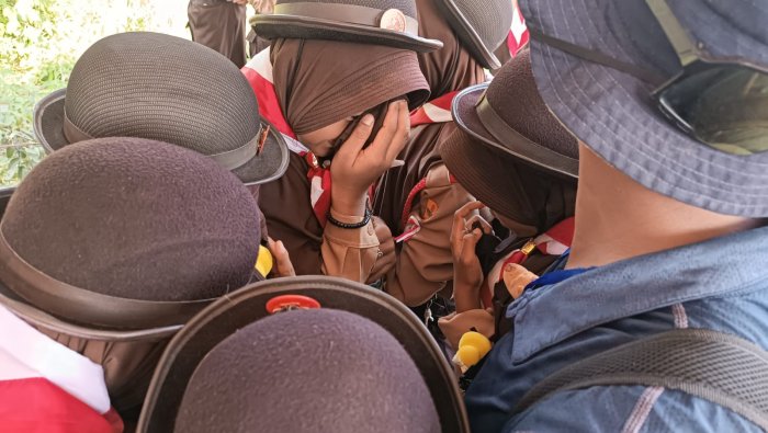 Tangis Pecah di Akhir Jamran, Kontingen MIN 4 Tebo Tetap Pulang dengan Kebanggaan
