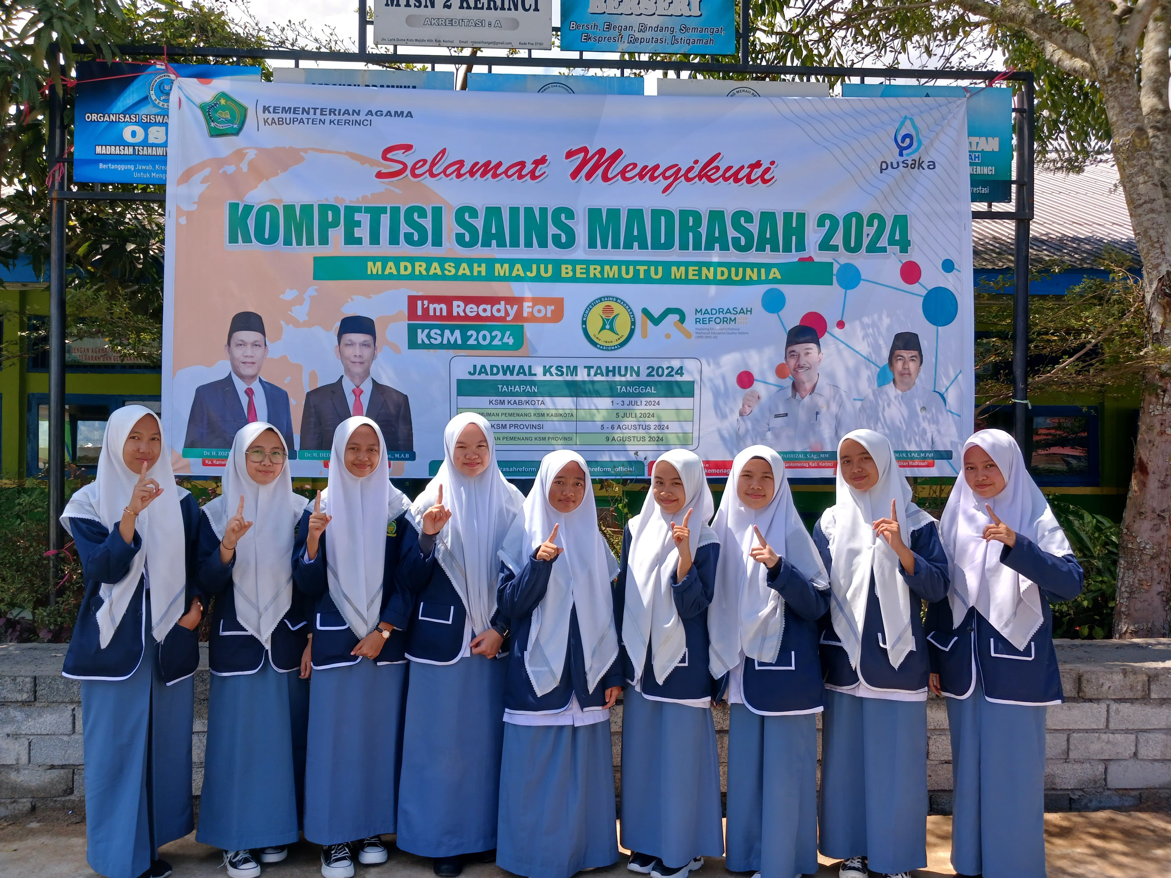 Alhamdulillah 9 peserta didik MAN 1 Kerinci sukses ikuti KSM kab Kerinci Alhamdulillah 9 peserta didik MAN 1 Kerinci sukses ikuti KSM kab Kerinci