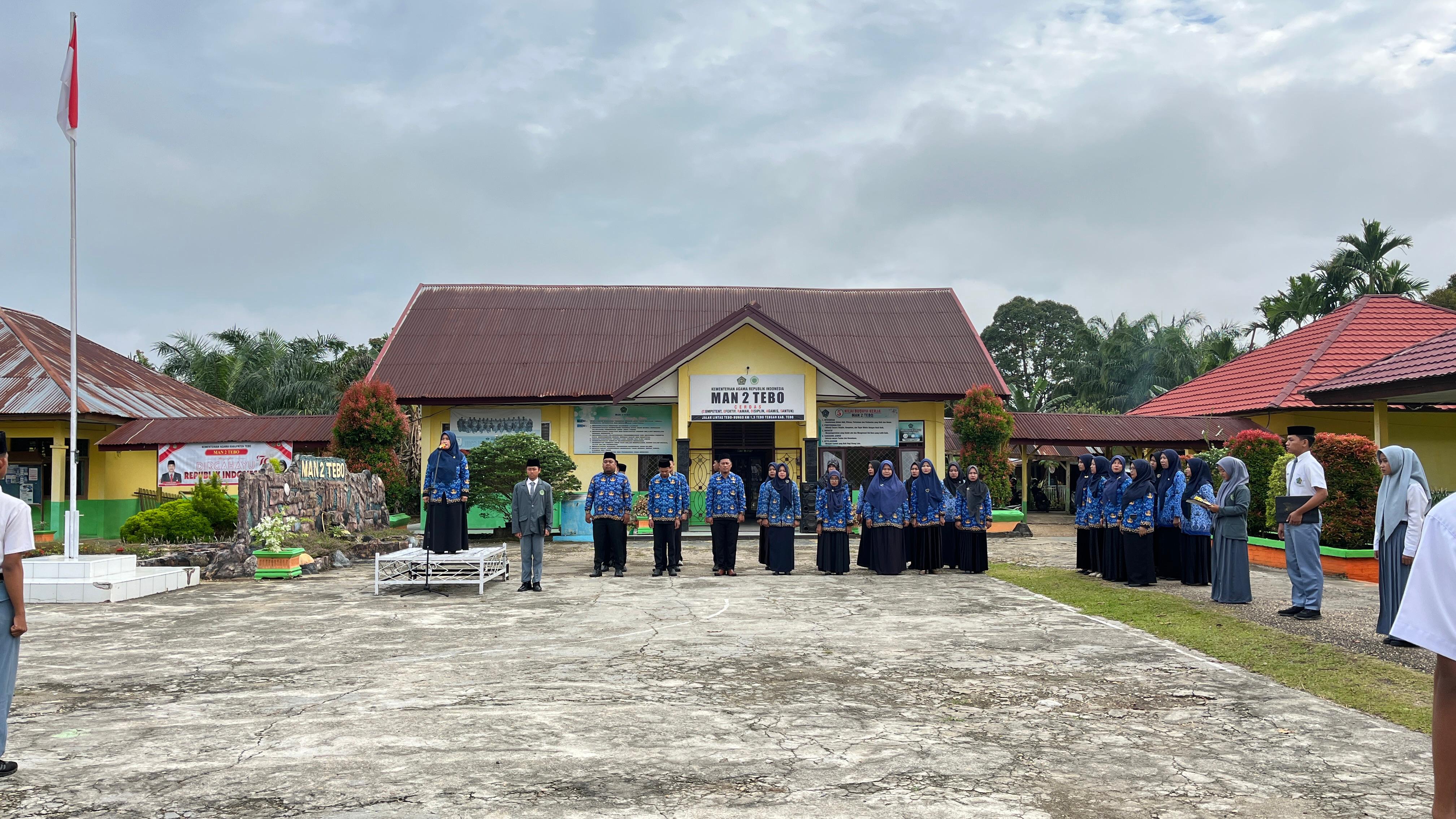 UPACARA HARI KESAKTIAN PANCASILA DI MAN 2 TEBO UPACARA HARI KESAKTIAN PANCASILA DI MAN 2 TEBO