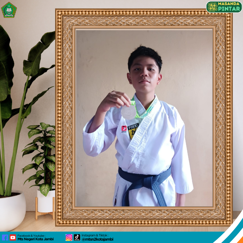 Takbir Ilahi Sabet Juara 2 di Kejuaraan Karate Budokai Tingkat Provinsi