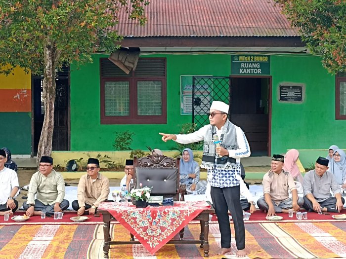 Peringatan Maulid Nabi di MTsN 2 Bungo Berlangsung Khidmat