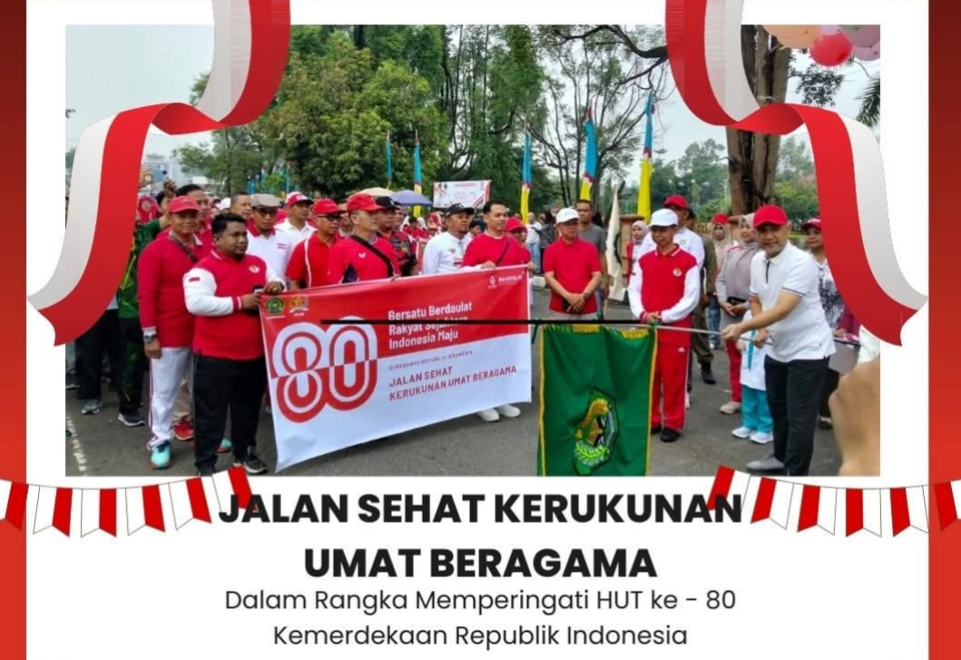 SEMARAK PAWAI KERUKUNAN UMAT BERAGAMA WARNAI PERINGATAN HUT RI KE-80DI KABUPATEN BUNGO SEMARAK PAWAI KERUKUNAN UMAT BERAGAMA WARNAI PERINGATAN HUT RI KE-80DI KABUPATEN BUNGO