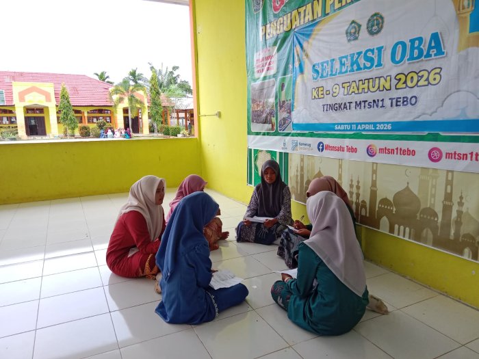 Seleksi Petugas Saritilawah Persiapan Haflah Attasyakur Siswa Kelas IX MTsN 1 Tebo , Seleksi Petugas Saritilawah Persiapan Haflah Attasyakur Siswa Kelas IX MTsN 1 Tebo ,