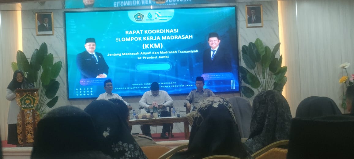 KEPALA MTsN 2 BUNGO HADIRI RAPAT KOORDINASI KKM TAHUN 2025 DI KANWIL PROVINSI JAMBI KEPALA MTsN 2 BUNGO HADIRI RAPAT KOORDINASI KKM TAHUN 2025 DI KANWIL PROVINSI JAMBI