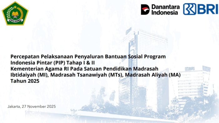 Tiga Puluh Empat Siswa MIN 4 Tebo Terima PIP Tahap II 2025