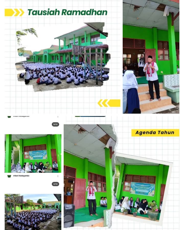 MTs Negeri 1 Kota Jambi Awali Pembelajaran dengan Tausiyah Agama MTs Negeri 1 Kota Jambi Awali Pembelajaran dengan Tausiyah Agama