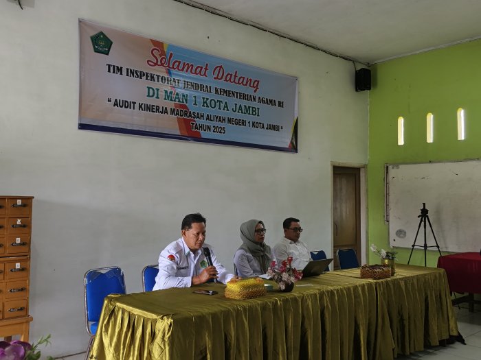 Inspektorat Jenderal Kementerian Agama Audit Kinerja Madrsah Aliyah Negeri 1 Kota Jambi Inspektorat Jenderal Kementerian Agama Audit Kinerja Madrsah Aliyah Negeri 1 Kota Jambi