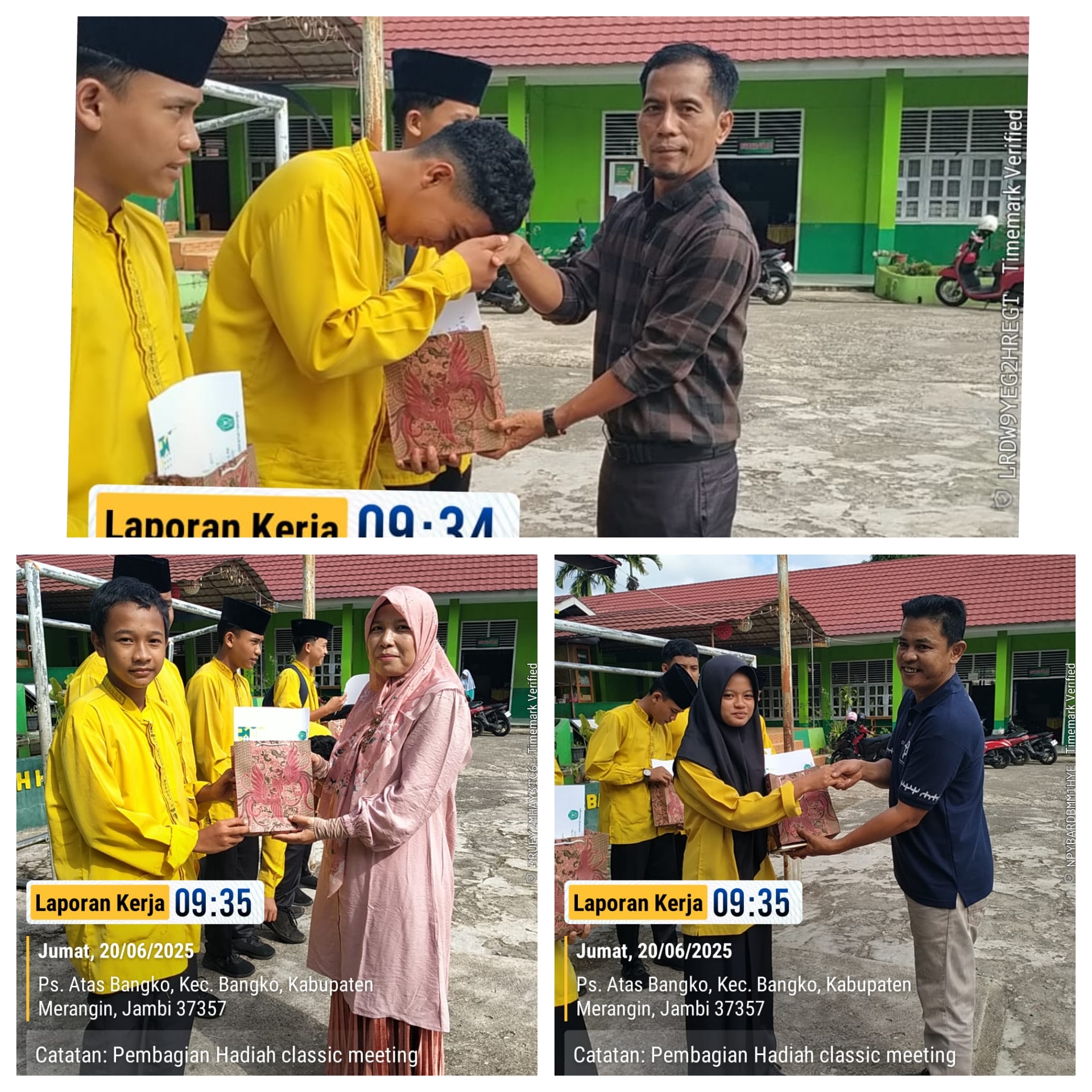 MTsN 1 Merangin Tutup Clasmeeting dengan Pembagian Hadiah MTsN 1 Merangin Tutup Clasmeeting dengan Pembagian Hadiah