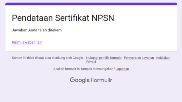 Operator MIN 4 Tebo Selesaikan Pengisian Formulir Penerbitan Sertifikat NPSN Operator MIN 4 Tebo Selesaikan Pengisian Formulir Penerbitan Sertifikat NPSN
