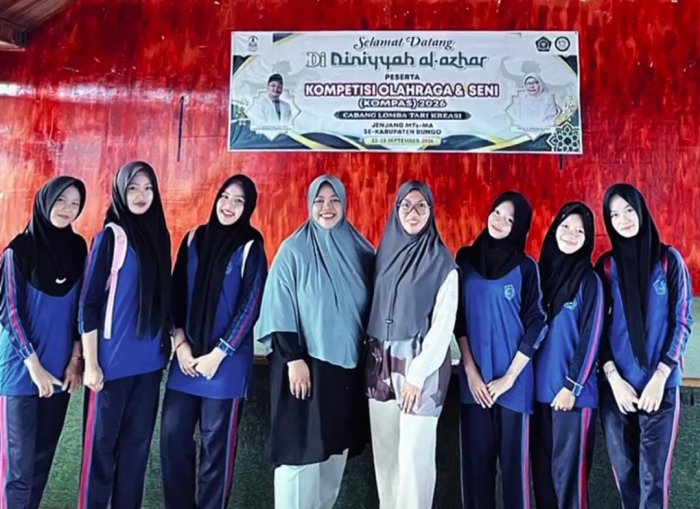 Grup Tari Kreasi Daerah MAN 2 Bungo Gelar Gladi Bersih Jelang KOMPAS 2026 Grup Tari Kreasi Daerah MAN 2 Bungo Gelar Gladi Bersih Jelang KOMPAS 2026