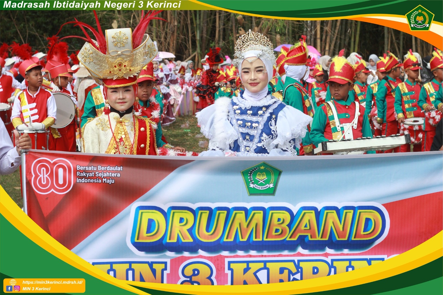 MIN 3 Kerinci Menampilkan Dram Bend Pada Acara HUT RI Ke-80 MIN 3 Kerinci Menampilkan Dram Bend Pada Acara HUT RI Ke-80