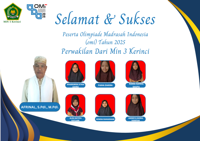 Olimpiade Madrasah Indonesia (OMI) Olimpiade Madrasah Indonesia (OMI)