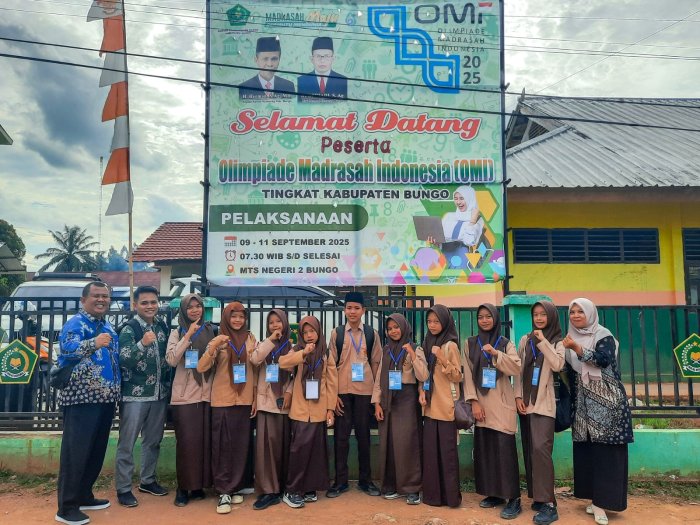 OMI 2025 Tingkat Kabupaten Bungo Berakhir Hari ini, MTsN 1 Bungo: Usaha dan Doa