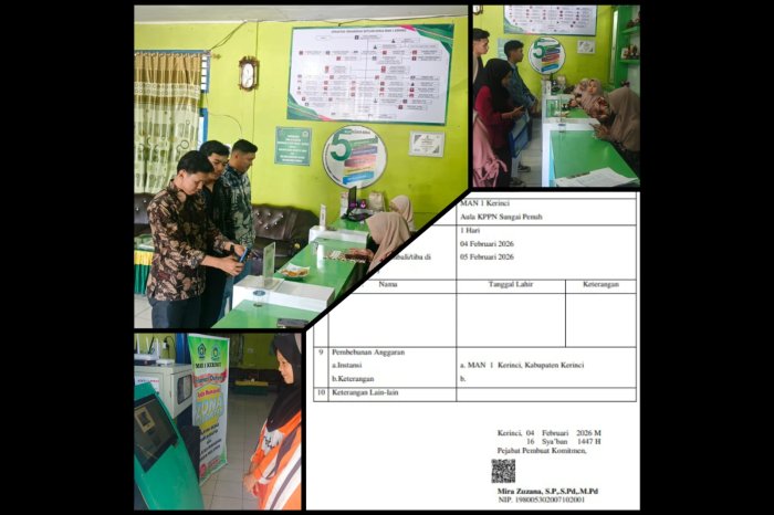 Langkah Pasti MAN 1 Kerinci Menuju Madrasah Digital Berbasis Inovasi dan Layanan Modern