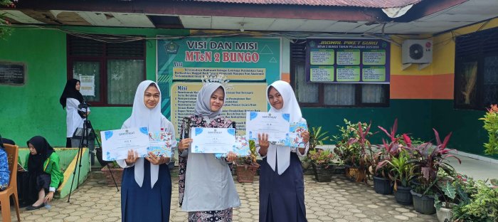 Juara Lomba antar kelas Video HUT Bungo