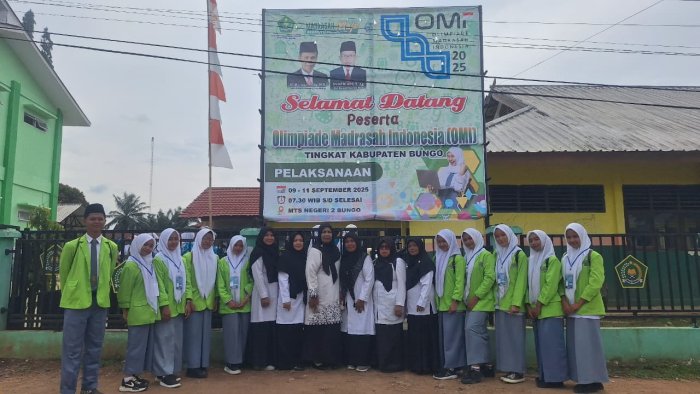 Pacu Prestasi, 18 Siswa MAN 2 Bungo Ikuti Olimpiade Madrasah Indonesia Tahun 2025 Tingkat Kabupaten Pacu Prestasi, 18 Siswa MAN 2 Bungo Ikuti Olimpiade Madrasah Indonesia Tahun 2025 Tingkat Kabupaten