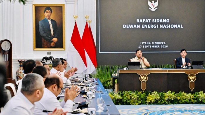 Presiden Prabowo Pimpin Sidang Paripurna DEN, Instruksikan Persiapan E50 untuk Perkuat Kemandirian Energi