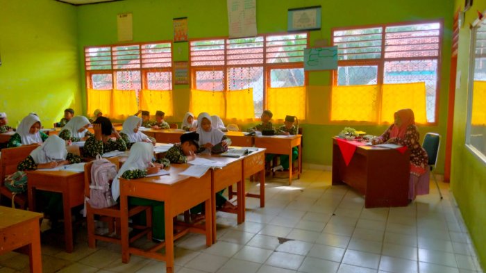 Semangat Belajar Matematika: Kelas 5a Asah Kemampuan Perkalian Bersusun
