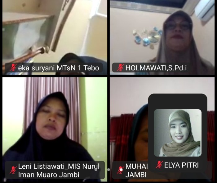 Webinar Coding Tingkatkan Kompetensi Guru Madrasah di Jambi Webinar Coding Tingkatkan Kompetensi Guru Madrasah di Jambi