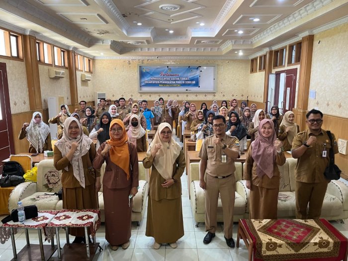 Pembina UKS MTsN 5 Tebo Hadiri Pertemuan Advokasi Lintas Sektor untuk Peningkatan PHBS di Sekolah Pembina UKS MTsN 5 Tebo Hadiri Pertemuan Advokasi Lintas Sektor untuk Peningkatan PHBS di Sekolah