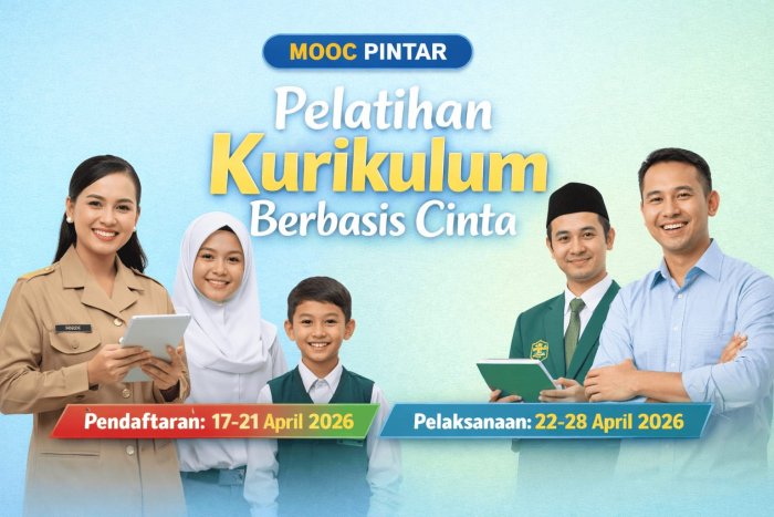 Guru dan Staf MTsN 5 Tebo Daftar Pelatihan Kurikulum Berbasis Cinta