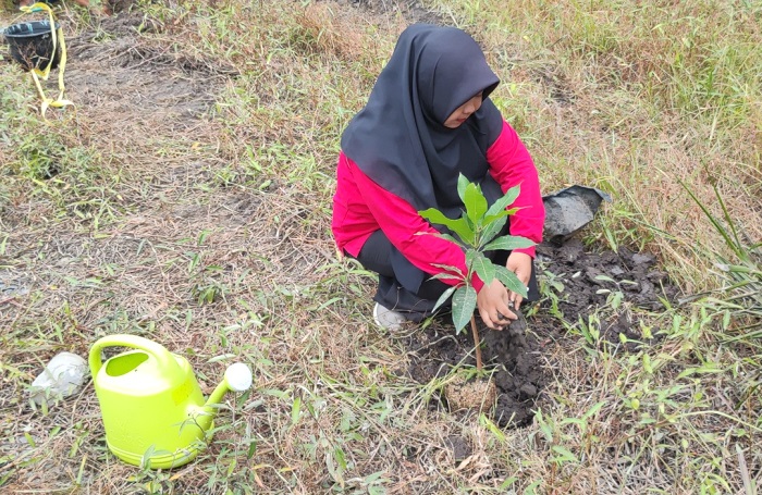 Tujuh Calon Pegawai P3K MTsN 7 Muaro Jambi Tanam Bibit Pohon Jelang Pelantikan Tujuh Calon Pegawai P3K MTsN 7 Muaro Jambi Tanam Bibit Pohon Jelang Pelantikan