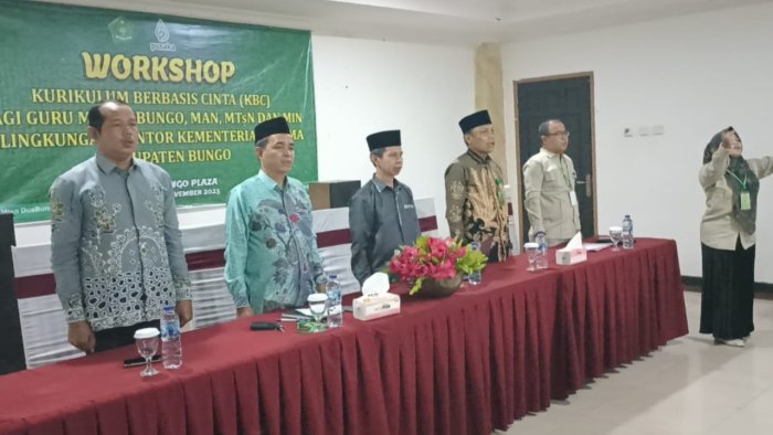 Workshop Kurikulum Berbasis Cinta Digelar di Bungo Workshop Kurikulum Berbasis Cinta Digelar di Bungo