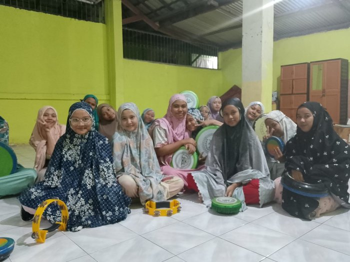Setiap Malam Sabtu, Siswa Asrama MAN 2 Kota Jambi Hidupkan Suasana Belajar dengan Irama Rabanah